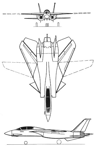 F-14 Tomcat Diagram